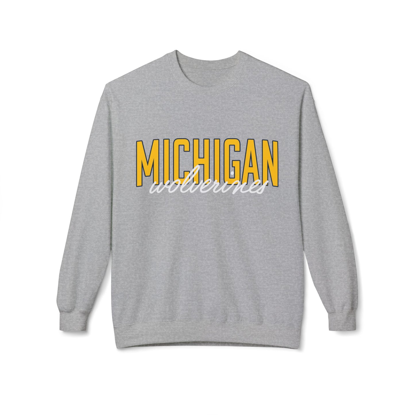 Vintage College Sweatshirt | Michigan Wolverines