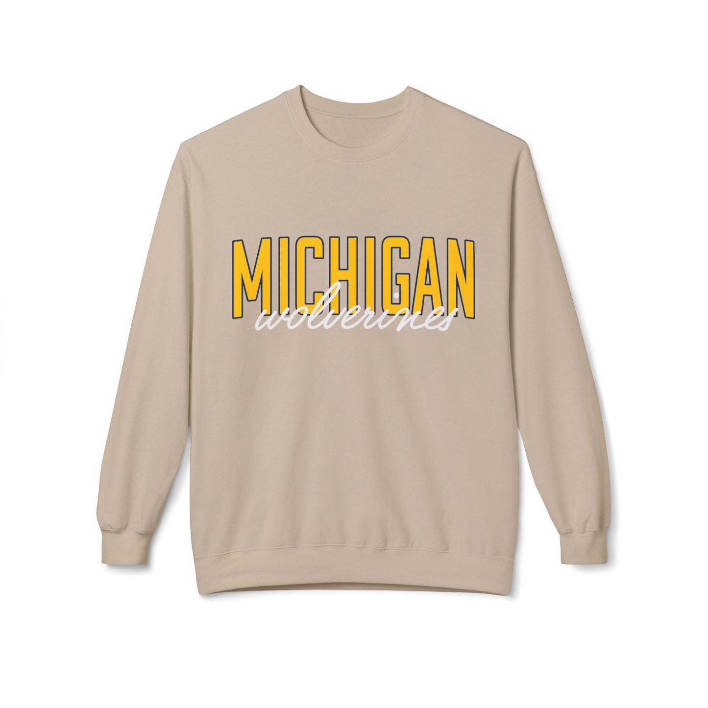 Vintage College Sweatshirt | Michigan Wolverines