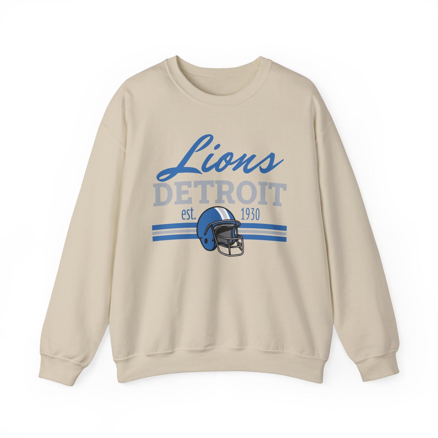 Vintage Football Sweatshirt | Detroit Lions