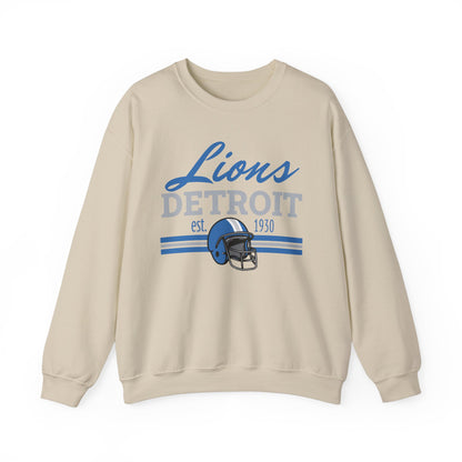 Vintage Football Sweatshirt | Detroit Lions