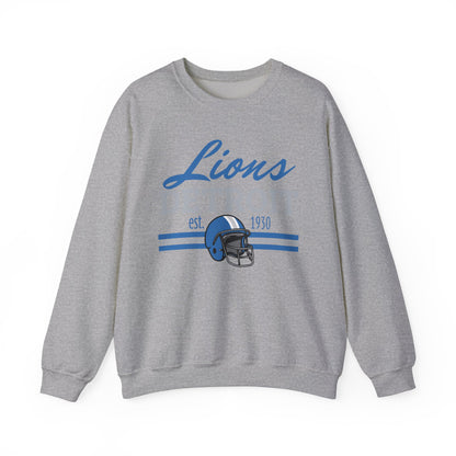 Vintage Football Sweatshirt | Detroit Lions