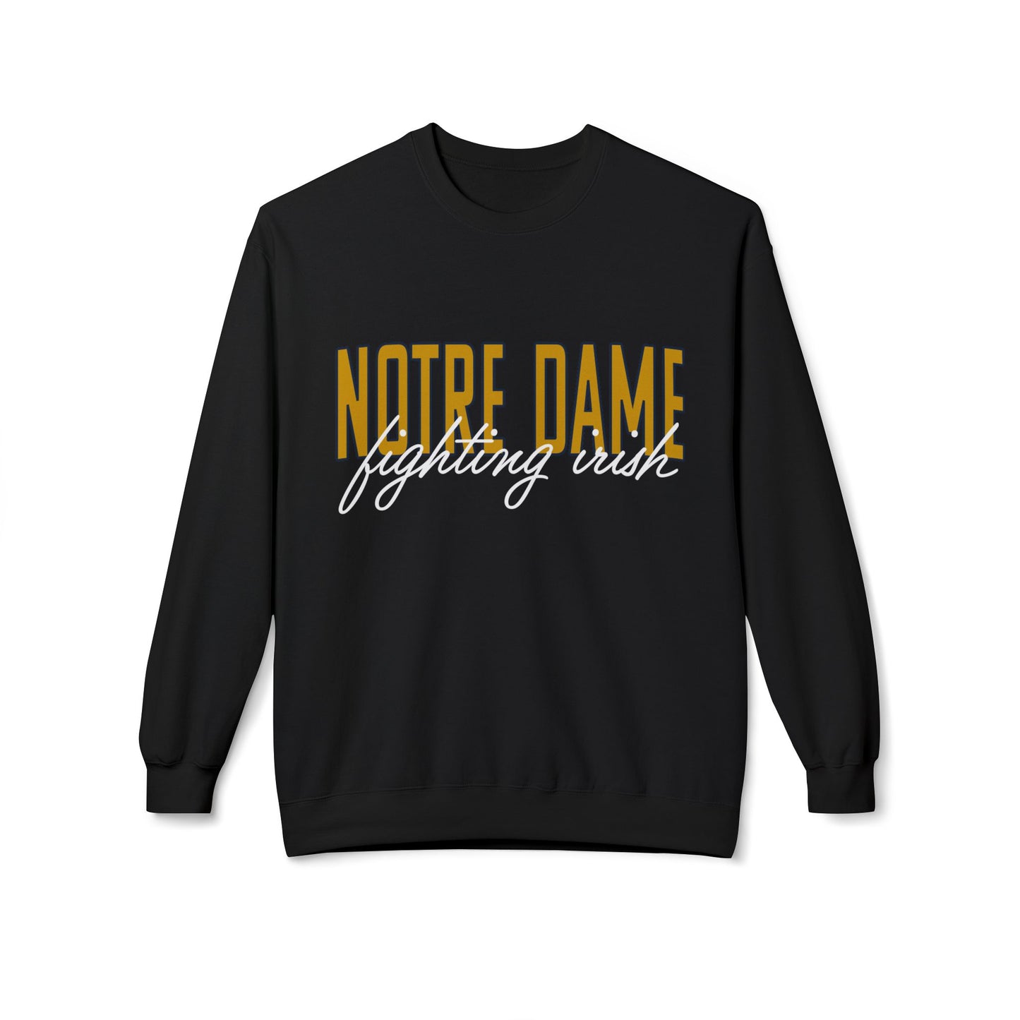 Vintage College Sweatshirt | Notre Dame Fighting Irish