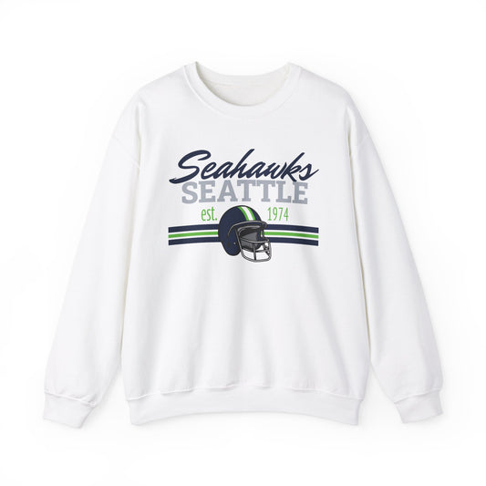 Vintage Football Sweatshirt | Seattle Seahawks