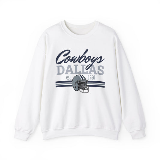 Vintage Football Sweatshirt | Dallas Cowboys