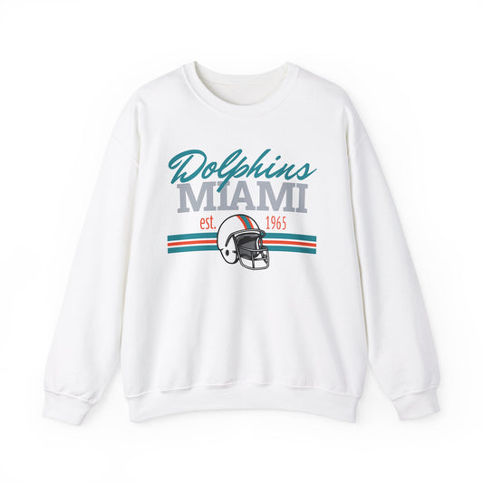 Vintage Football Sweatshirt | Miami Dolphins