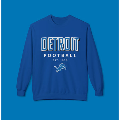 Vintage Football Sweatshirt | Detroit Lions