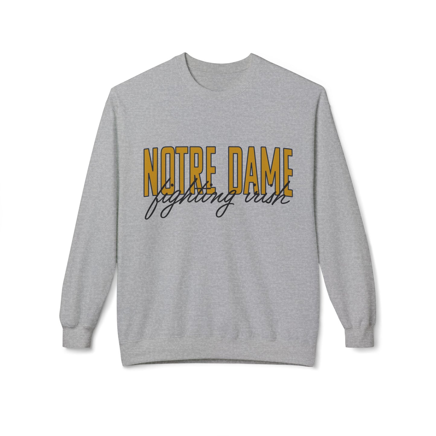 Vintage College Sweatshirt | Notre Dame Fighting Irish