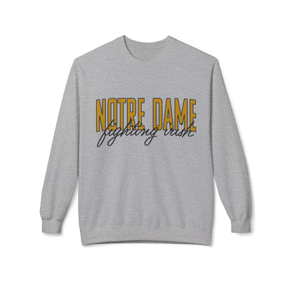 Vintage College Sweatshirt | Notre Dame Fighting Irish