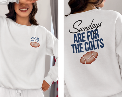 Vintage Football Sweatshirt | Indianapolis Colts