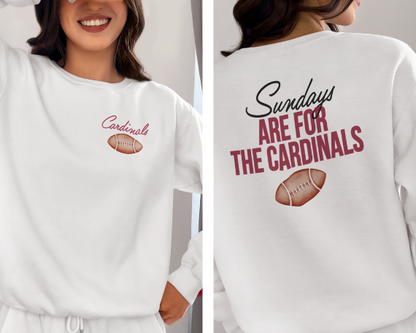 Vintage Football Sweatshirt | Arizona Cardinals