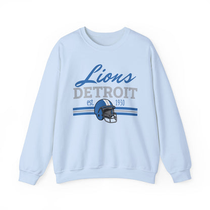 Vintage Football Sweatshirt | Detroit Lions