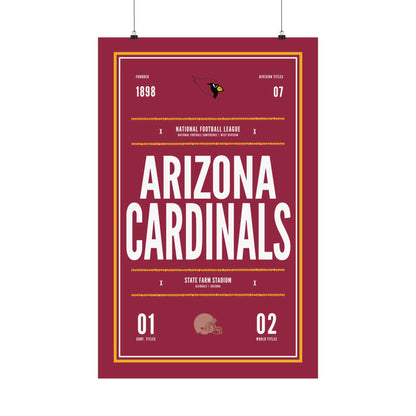 Vintage Wall Art (Arizona Cardinals)