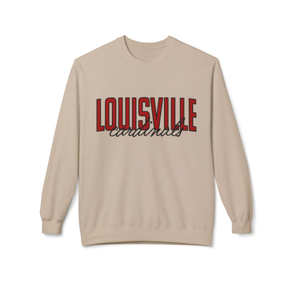 Vintage College Sweatshirt | Louisville Cardinals