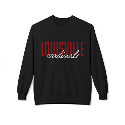 Vintage College Sweatshirt | Louisville Cardinals