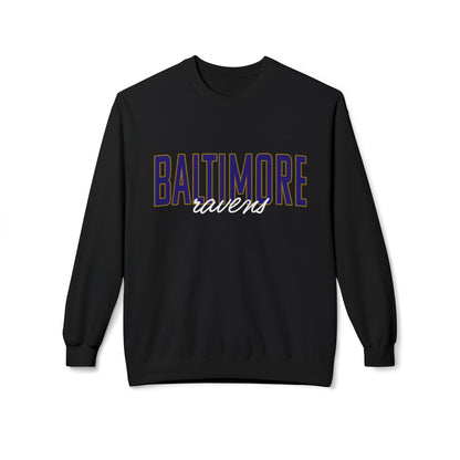 Vintage Football Sweatshirt | Baltimore Ravens