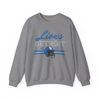 Vintage Football Sweatshirt | Detroit Lions