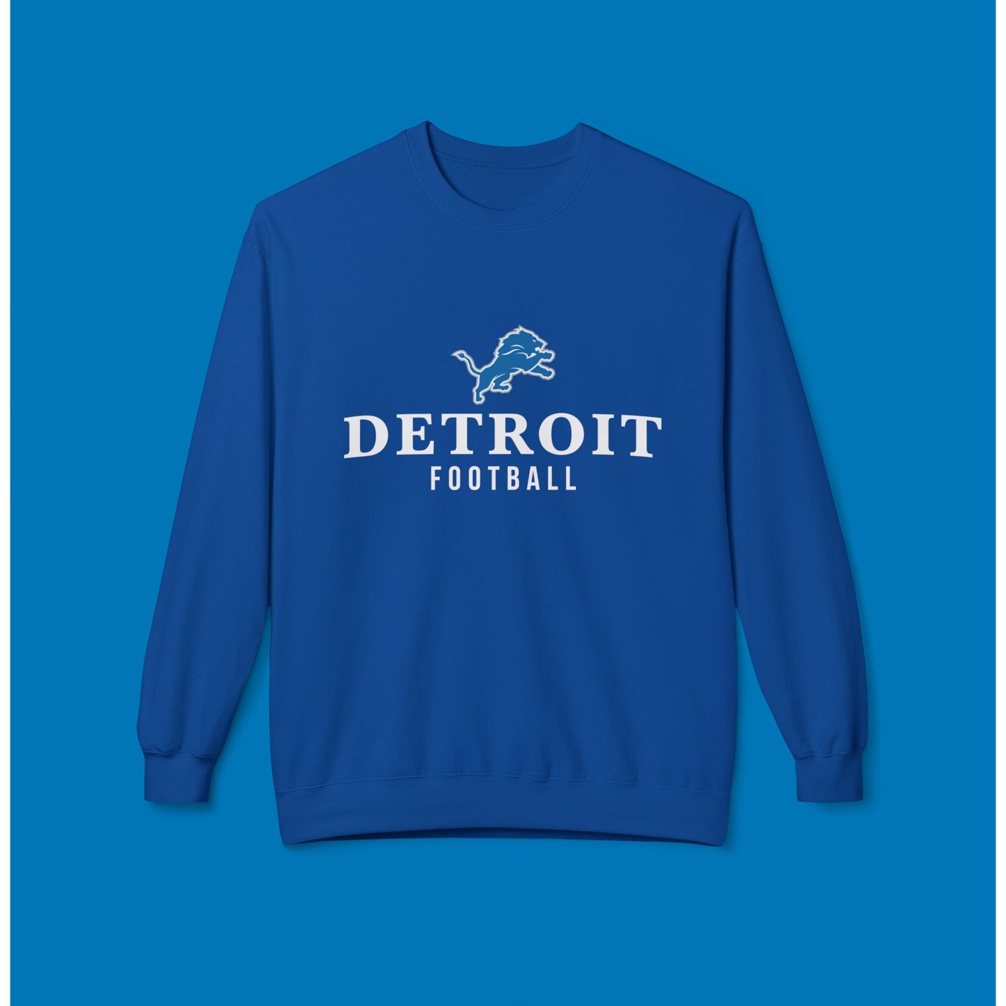 Vintage Football Sweatshirt | Detroit Lions