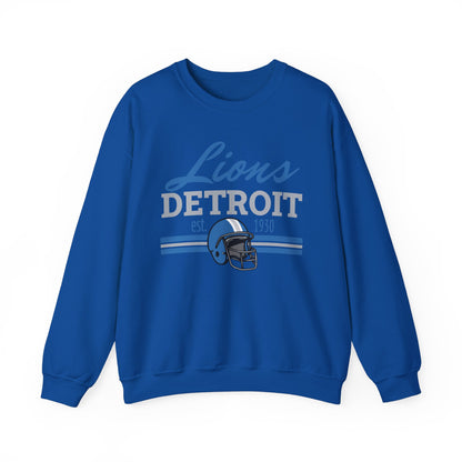 Vintage Football Sweatshirt | Detroit Lions