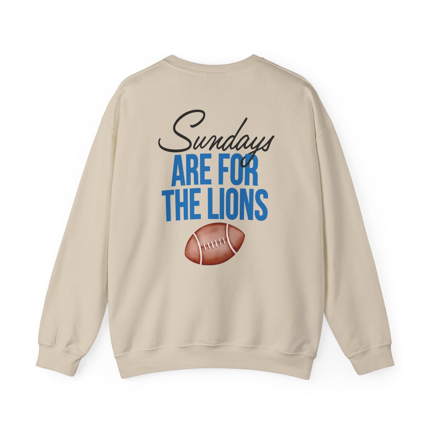 Vintage Football Sweatshirt | Detroit Lions