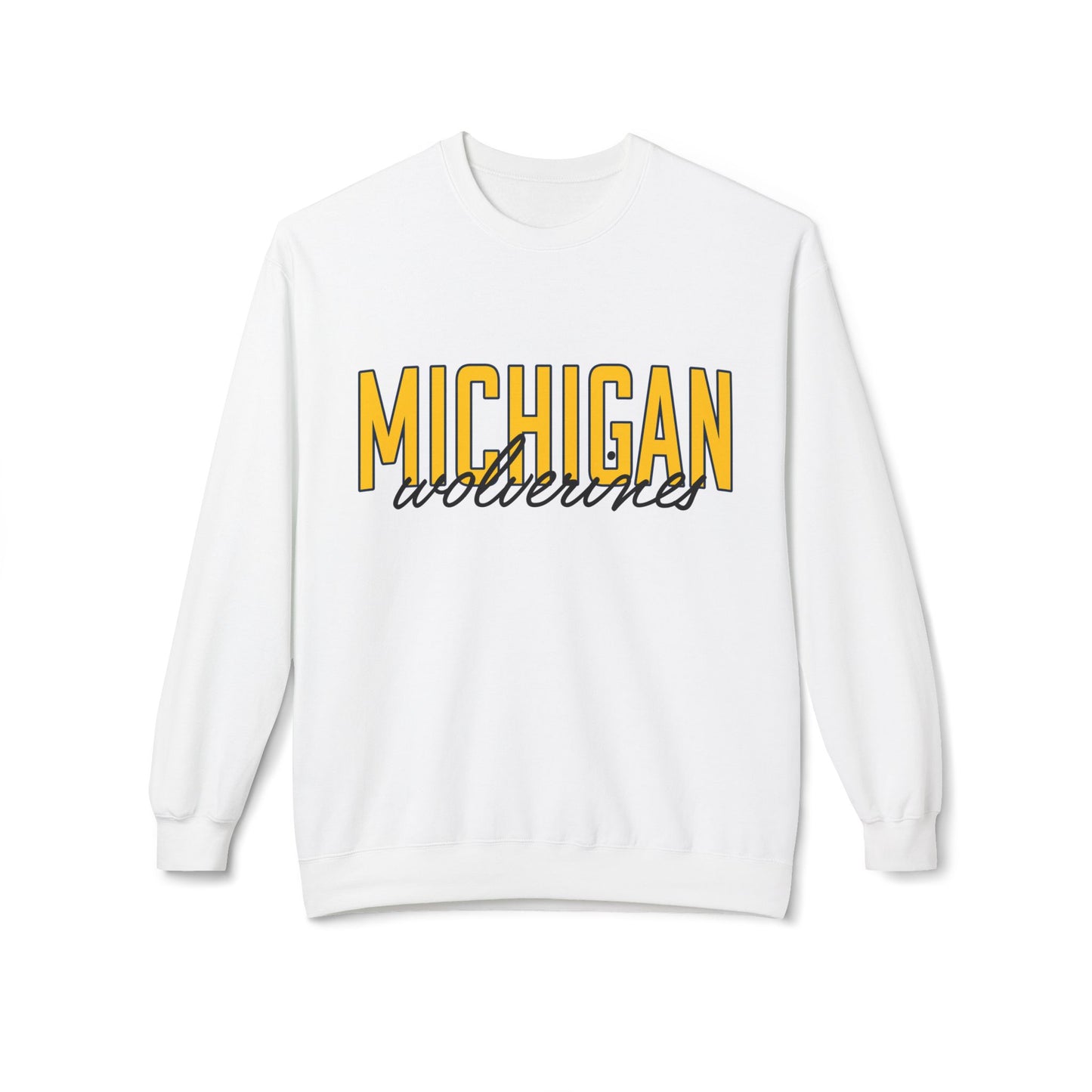 Vintage College Sweatshirt | Michigan Wolverines