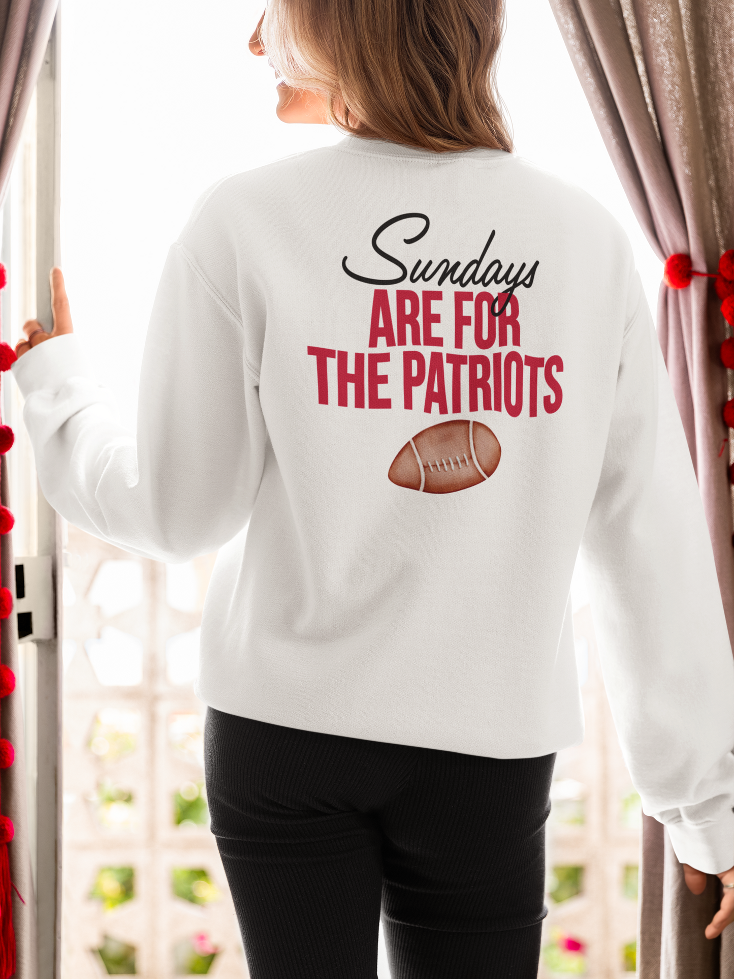 Vintage Football Sweatshirt | New England Patriots