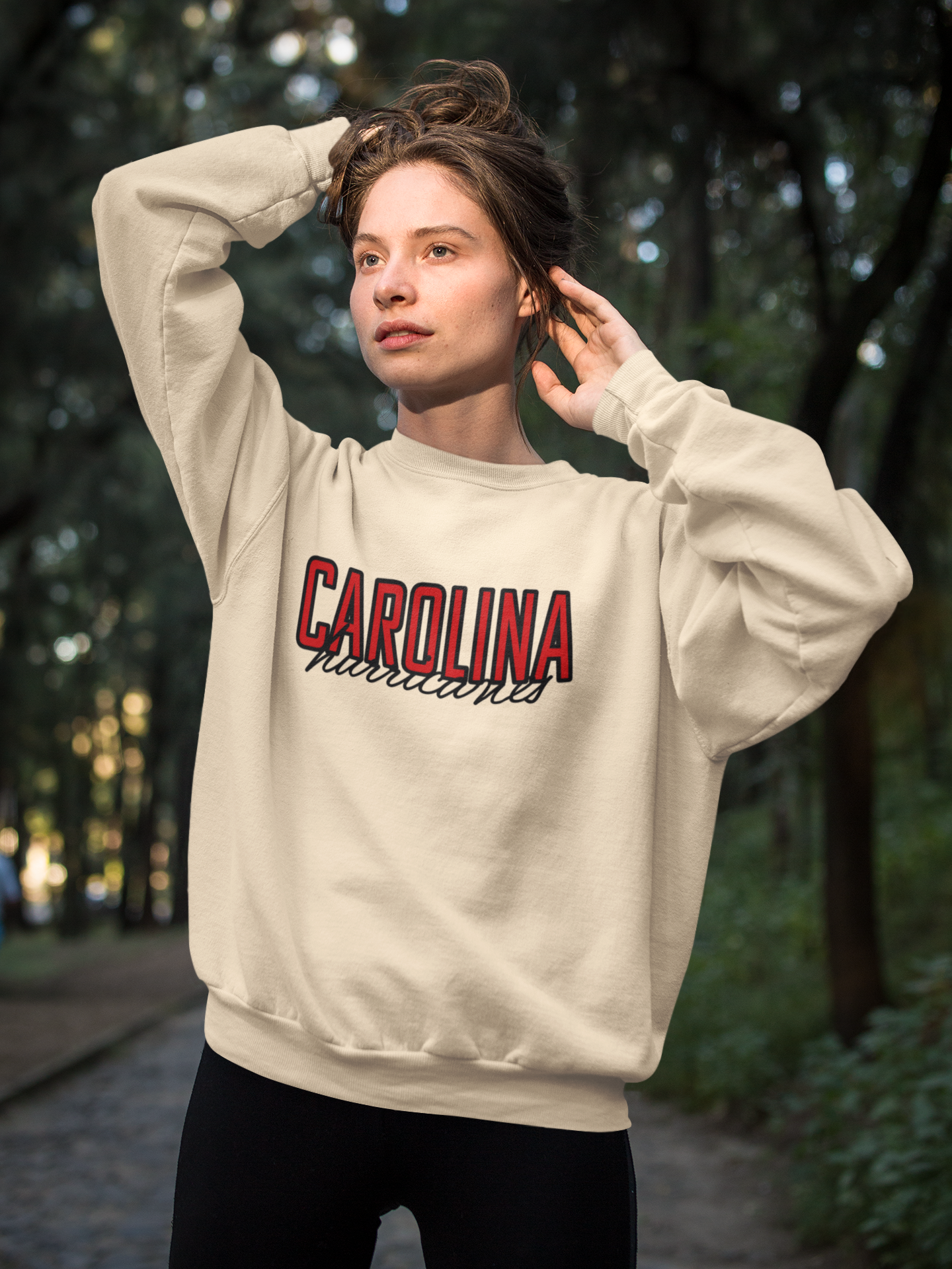 Vintage Hockey Sweatshirt | Carolina Hurricanes