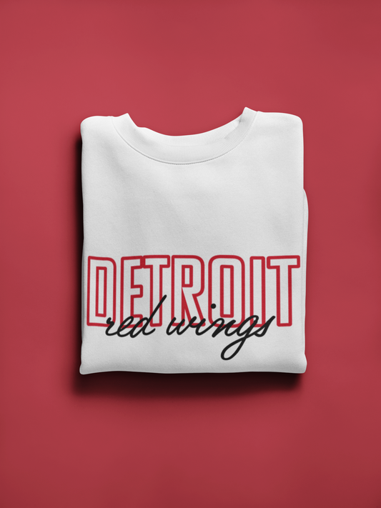 Vintage Hockey Sweatshirt | Detroit Red Wings