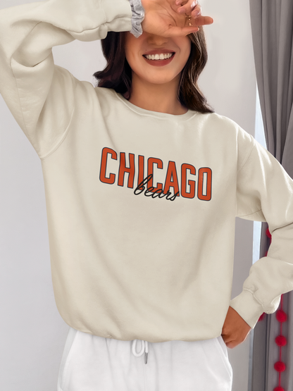 Vintage Football Sweatshirt | Chicago Bears