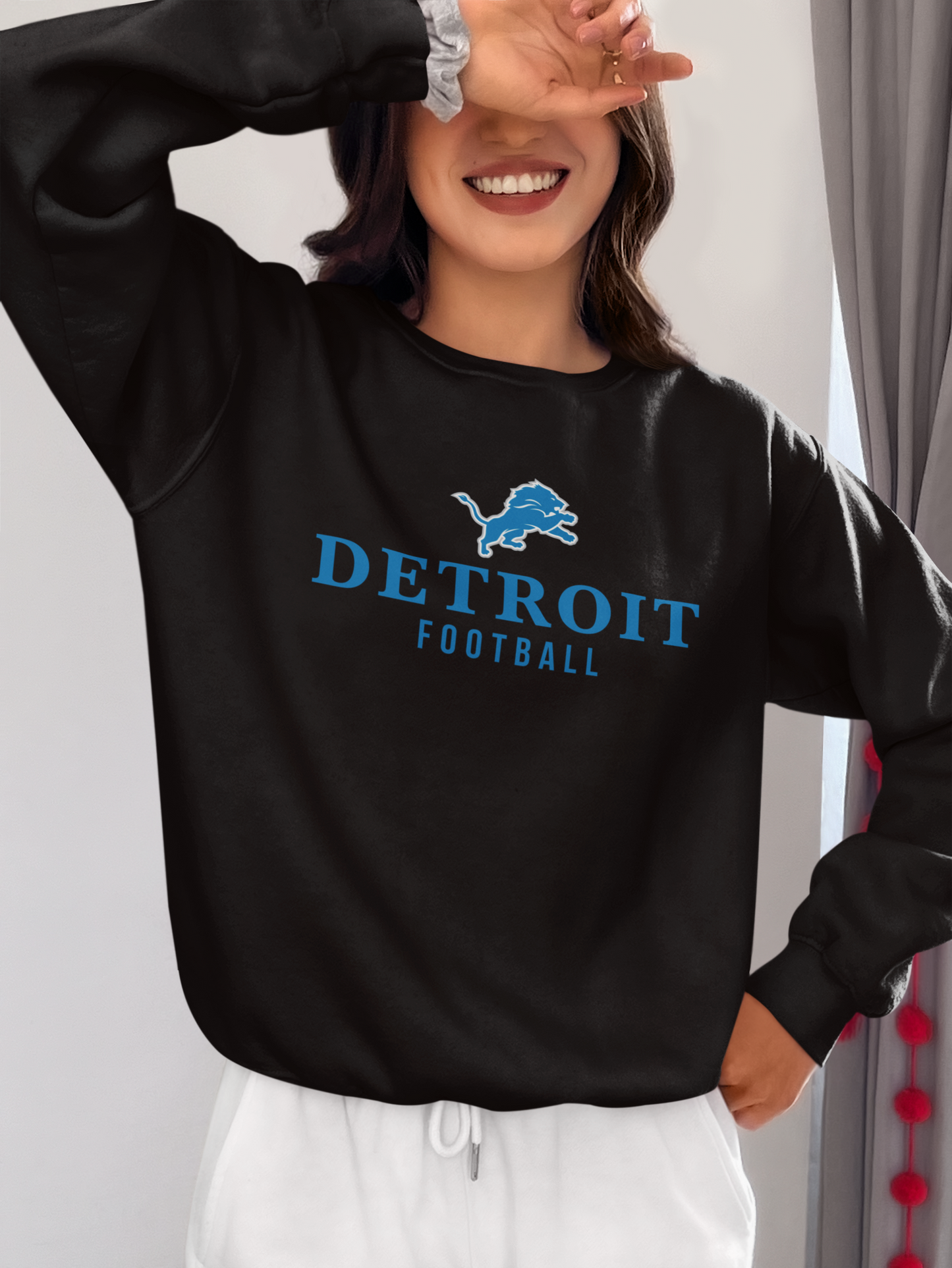 Vintage Football Sweatshirt | Detroit Lions