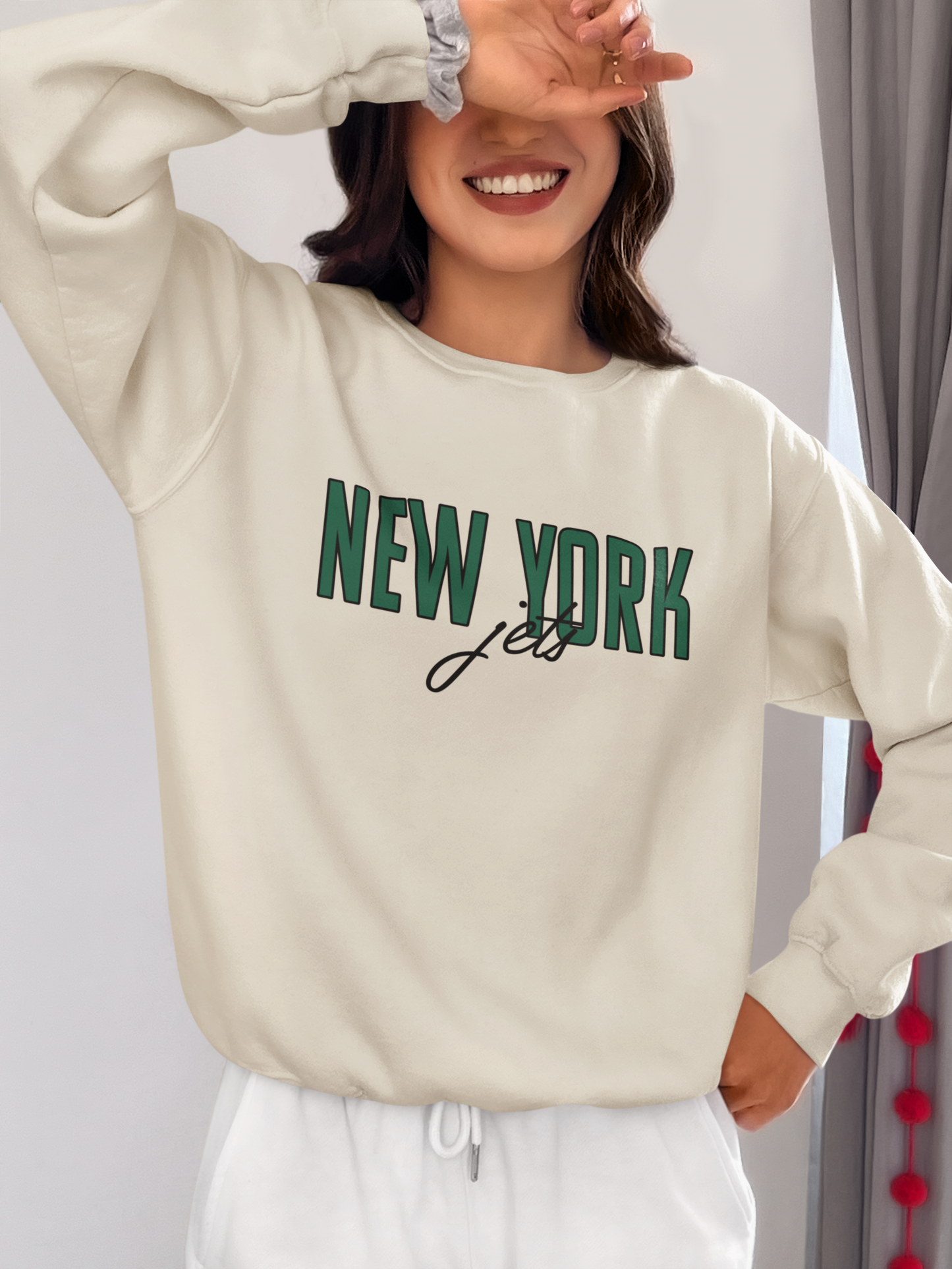 Vintage Football Sweatshirt | New York Jets