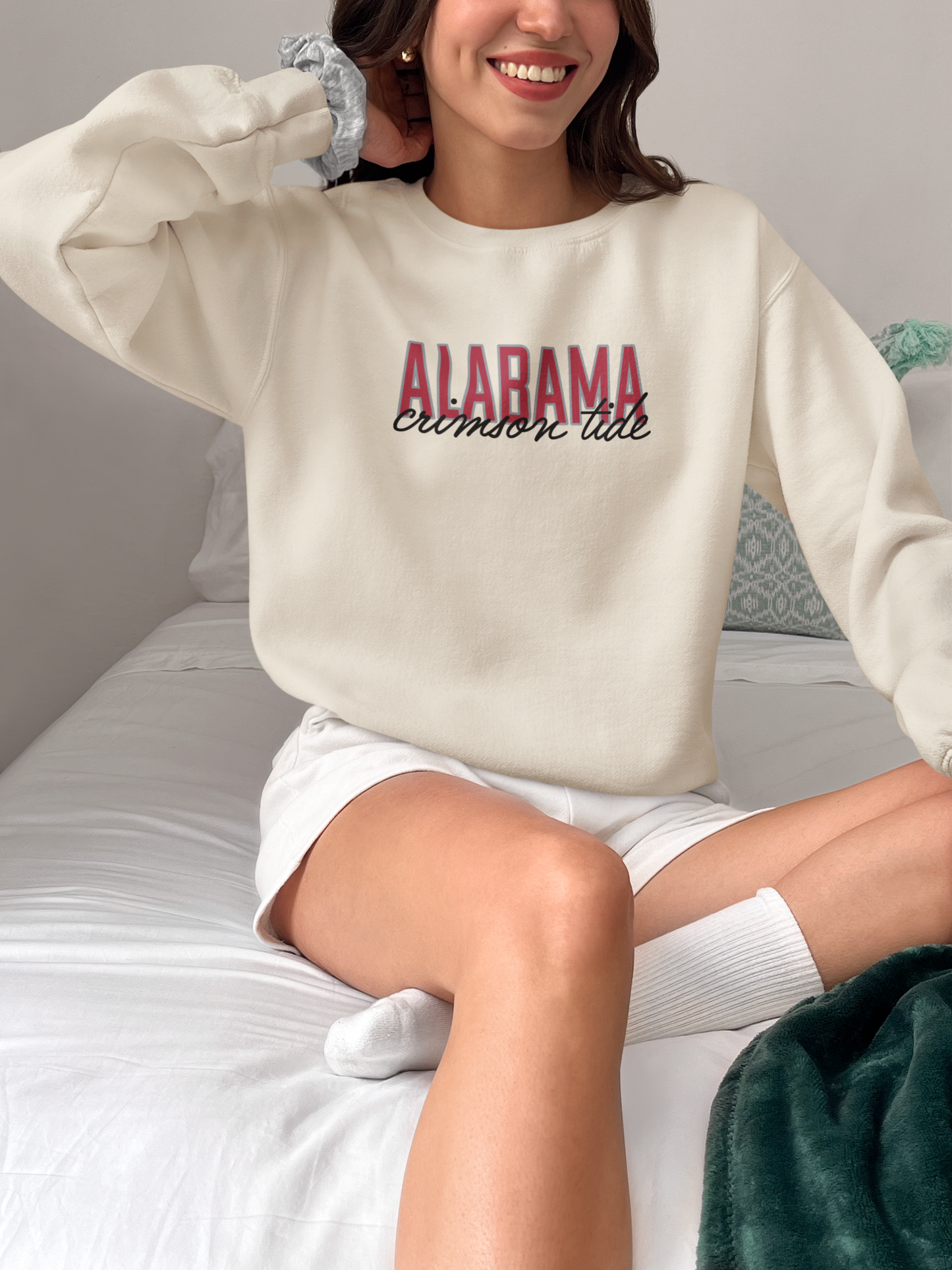 Vintage College Sweatshirt | Alabama Crimson Tide