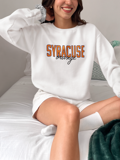 Vintage College Sweatshirt | Syracuse Orange