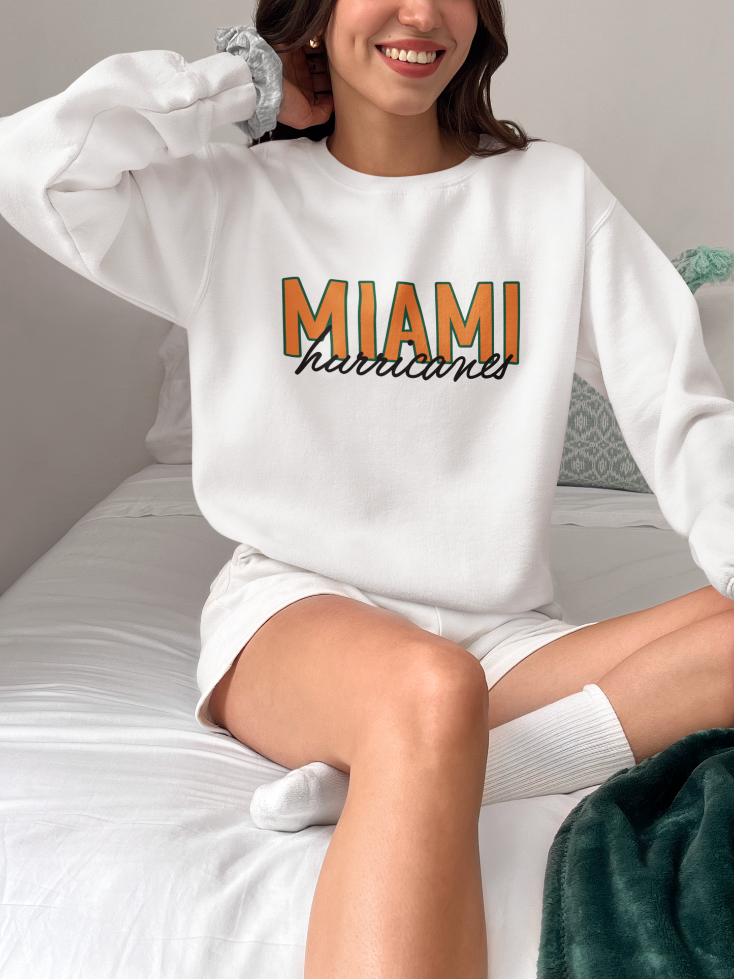 Vintage College Sweatshirt | Miami Hurricanes