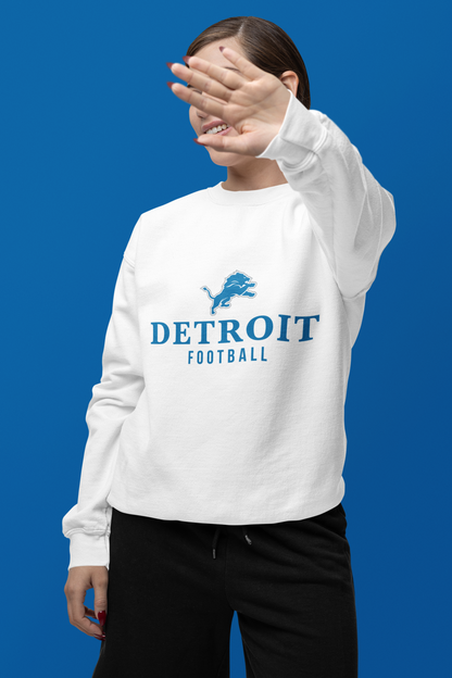 Vintage Football Sweatshirt | Detroit Lions