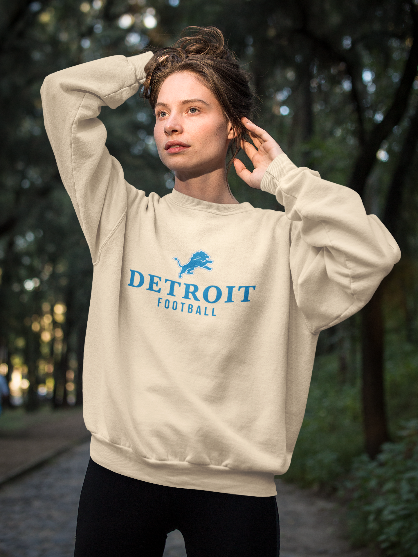 Vintage Football Sweatshirt | Detroit Lions