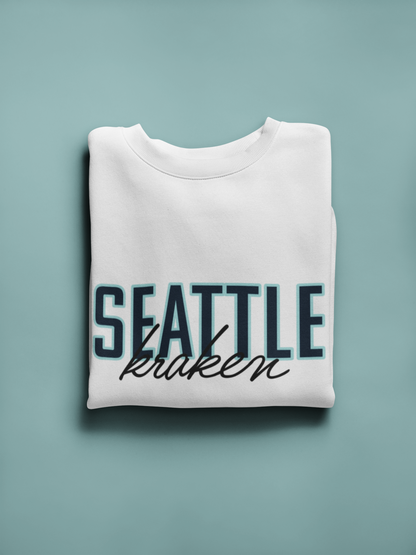 Vintage Hockey Sweatshirt | Seattle Kraken