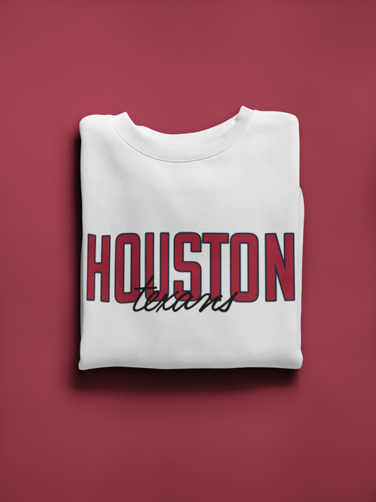 Vintage Football Sweatshirt | Houston Texans