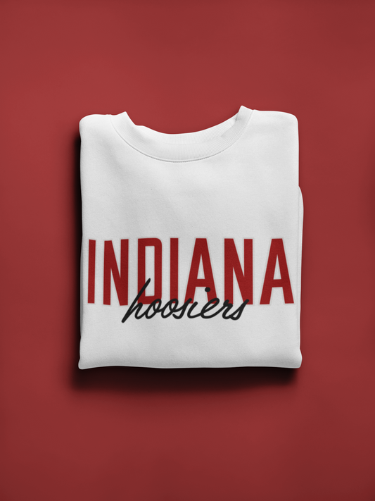 Vintage College Sweatshirt | Indiana Hoosiers