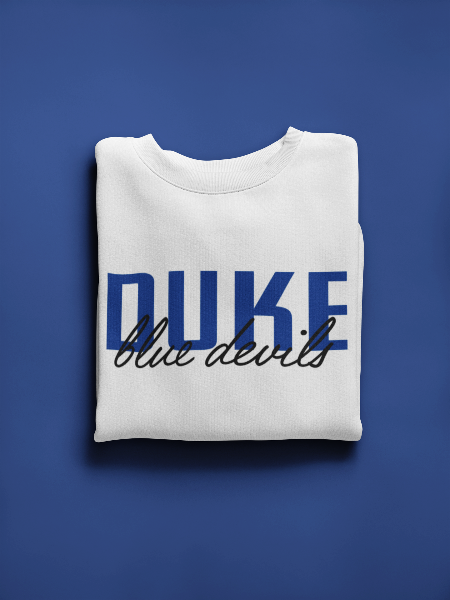 Vintage College Sweatshirt | Duke Blue Devils