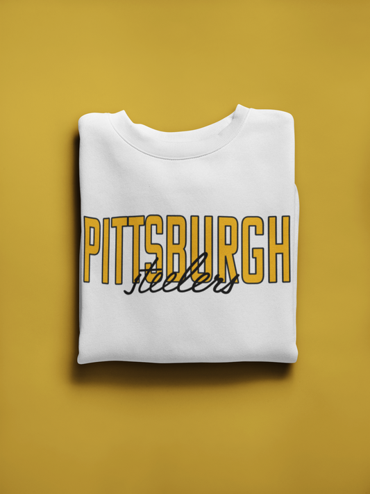 Vintage Football Sweatshirt | Pittsburgh Steelers