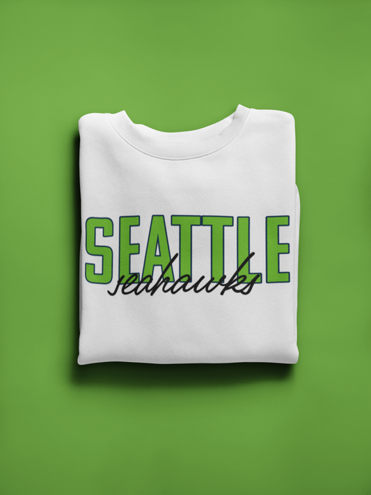 Vintage Football Sweatshirt | Seattle Seahawks