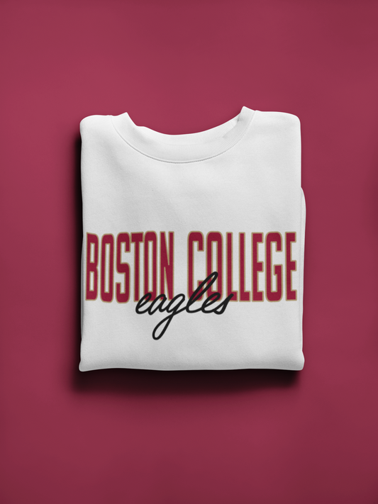 Vintage College Sweatshirt | Boston College Eagles