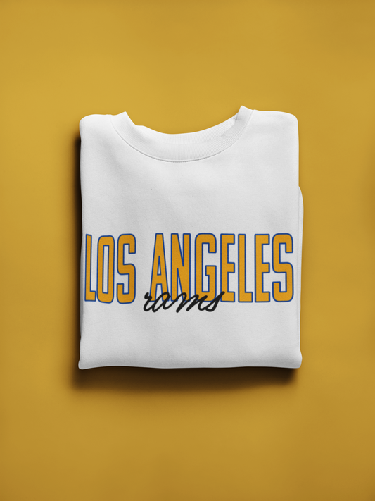 Vintage Football Sweatshirt | Los Angeles Rams