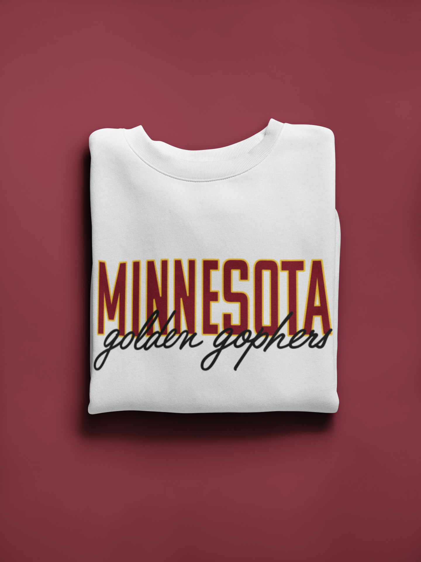 Vintage College Sweatshirt | Minnesota Golden Gophers