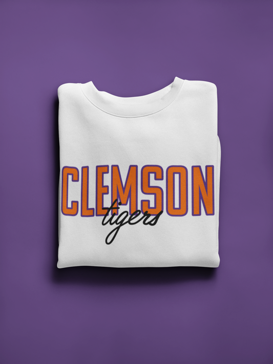 Vintage College Sweatshirt | Clemson Tigers