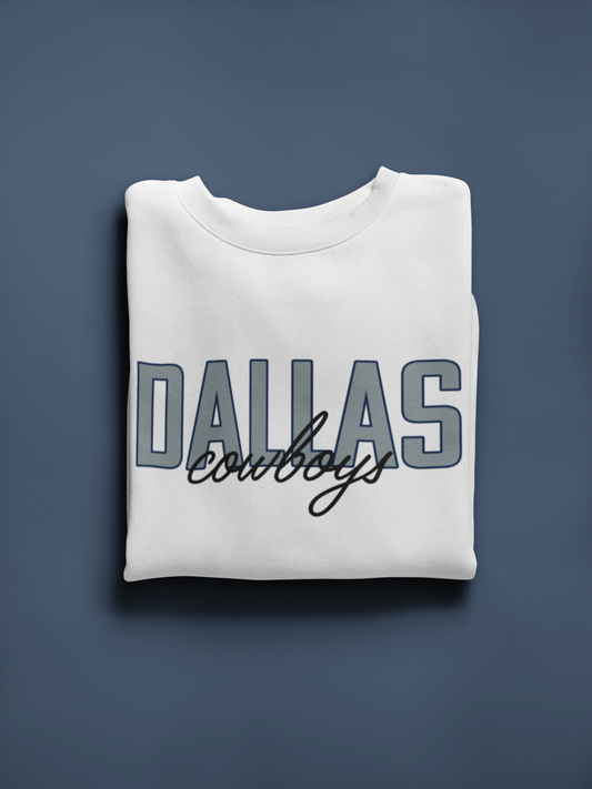 Vintage Football Sweatshirt | Dallas Cowboys