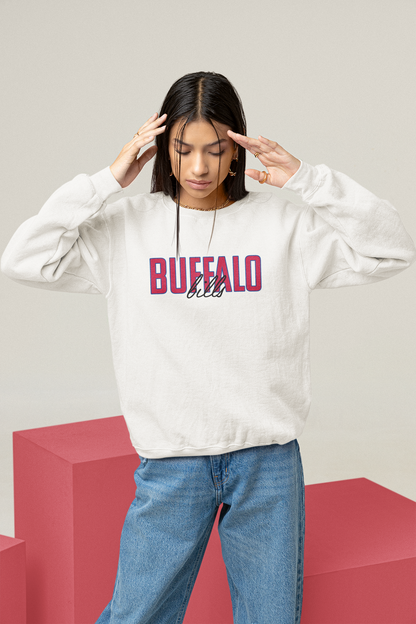 Vintage Football Sweatshirt | Buffalo Bills