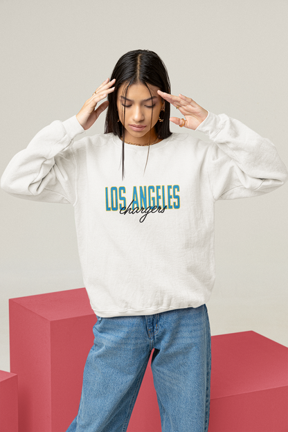 Vintage Football Sweatshirt | Los Angeles Chargers