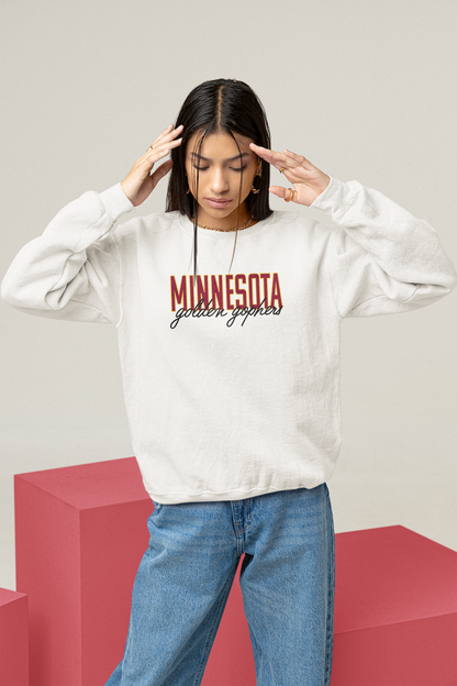 Vintage College Sweatshirt | Minnesota Golden Gophers