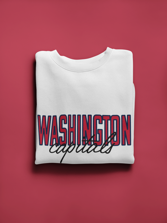 Vintage Hockey Sweatshirt | Washington Capitals